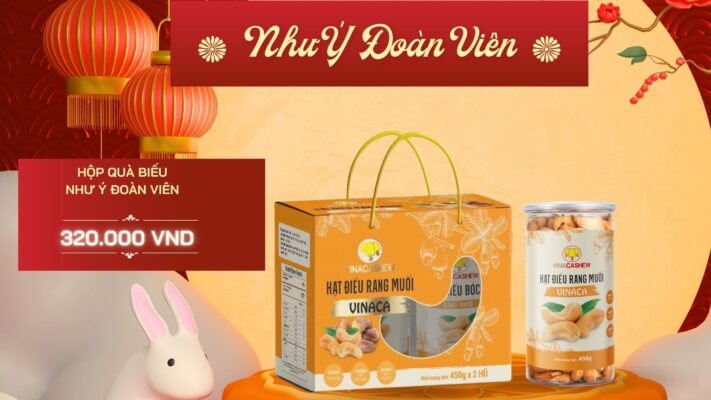 Hộp quà tặng hạt điều việt nam