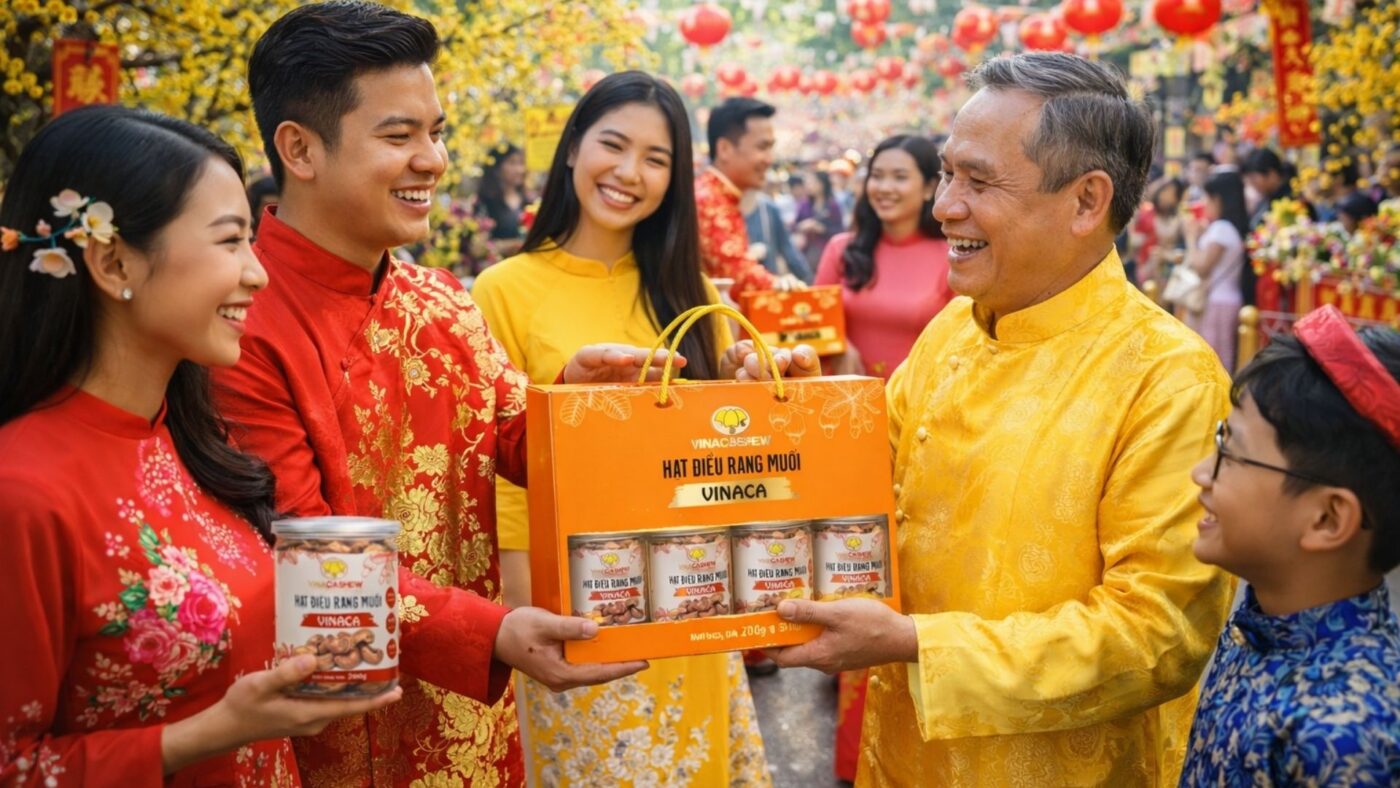 Vì sao hạt điều trở thành quà biếu “quốc dân” khi xuân về