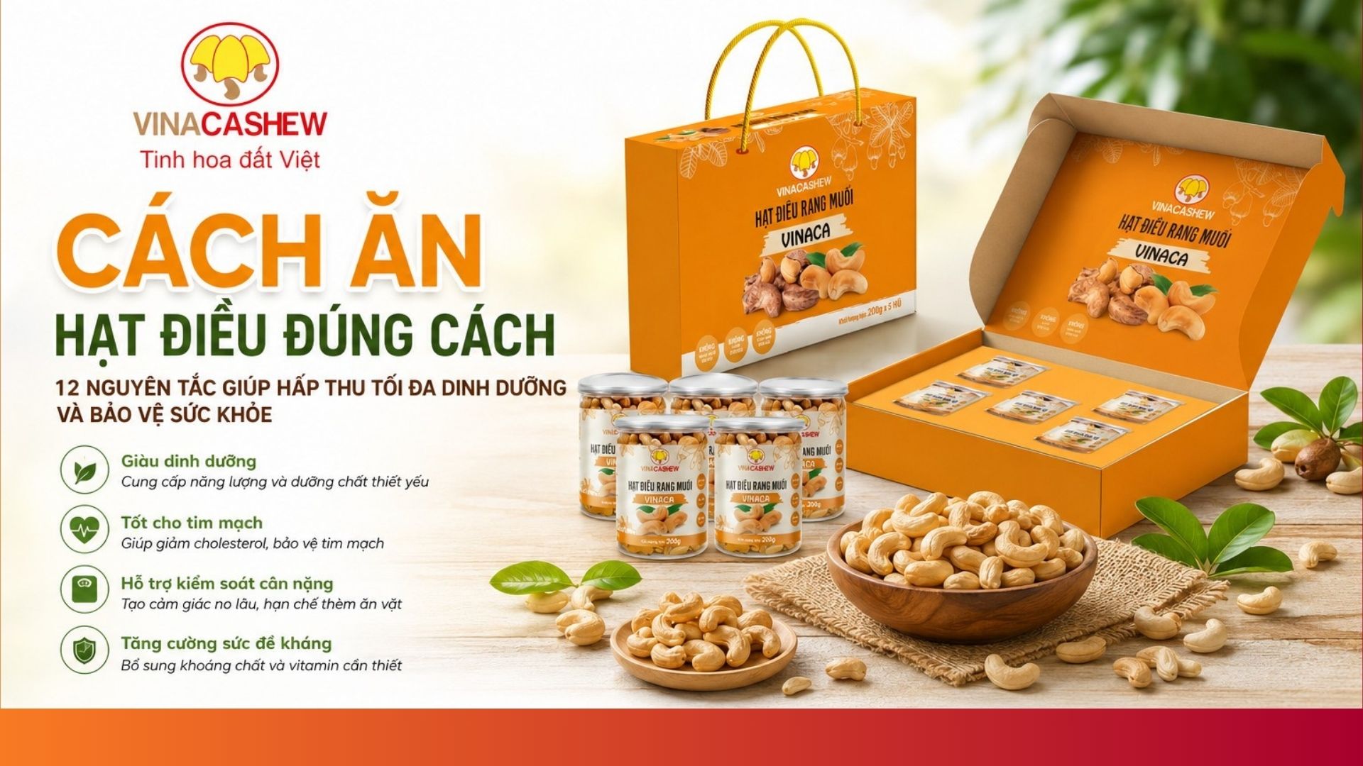 Cách ăn hạt điều đúng cách