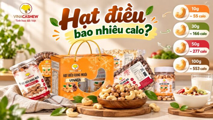 hạt điều bao nhiêu calo