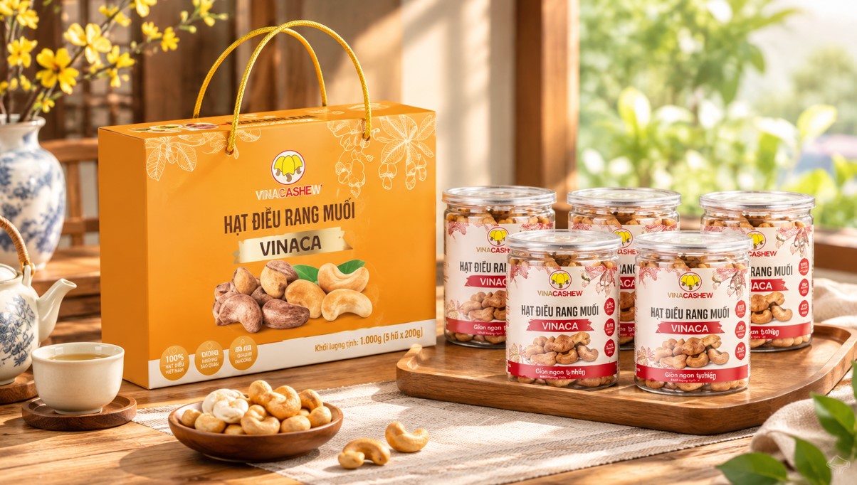 hạt điều rang muối bảo quản được bao lâu